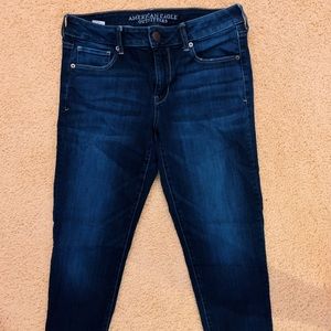 american eagle super stretch skinny jeans